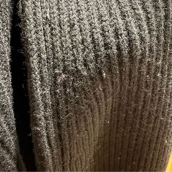 Revolve Cuyana Wool Cashmere Ribbed Balloon Sleeve Sweater - Picture 9 of 12